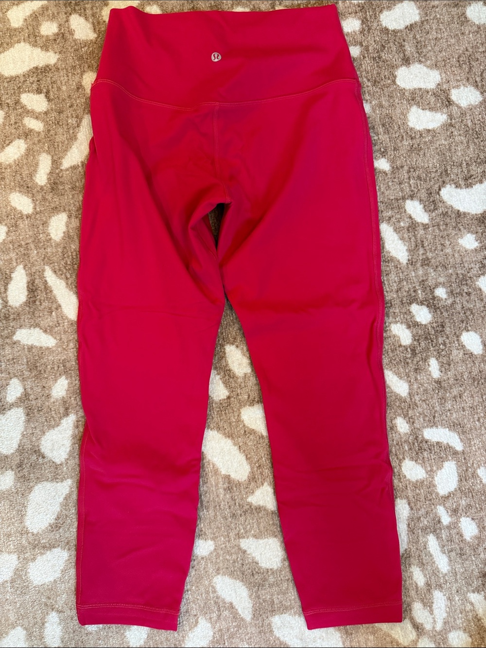 lululemon athletica Bright Pink High-Waist Leggings 8